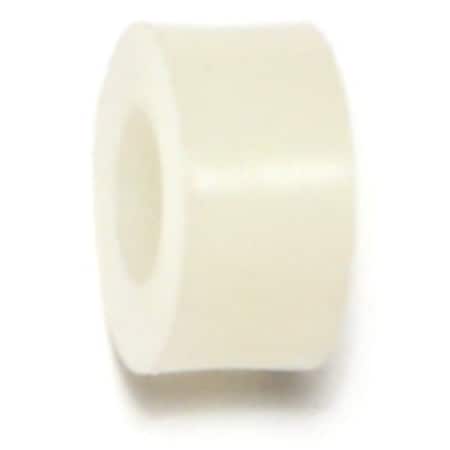 Midwest Fastener Round Spacer, Nylon, 1/4 in Overall Lg, 0.257 in Inside Dia, 25 PK 65804